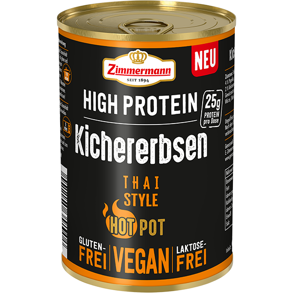 High Protein Kichererbsen Thai Style