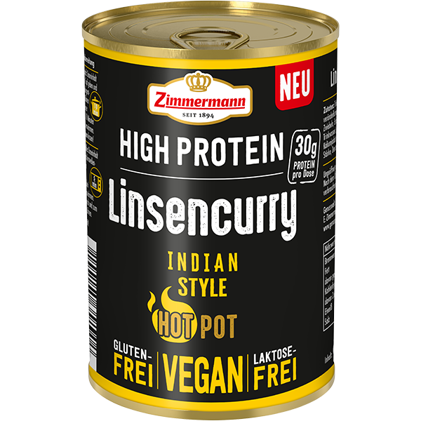 High Protein Linsencurry Indian Style